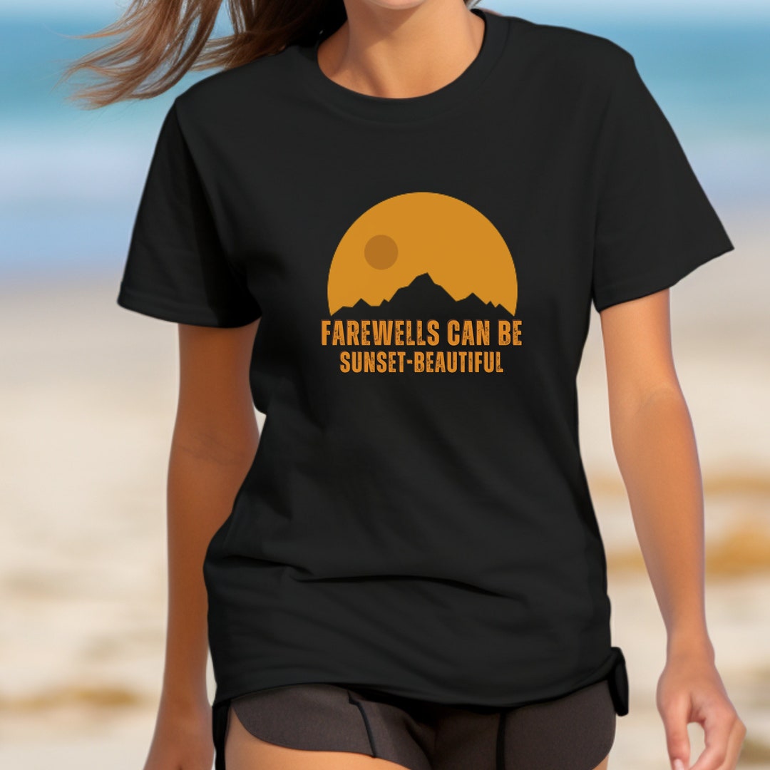 sunset pulse shirt