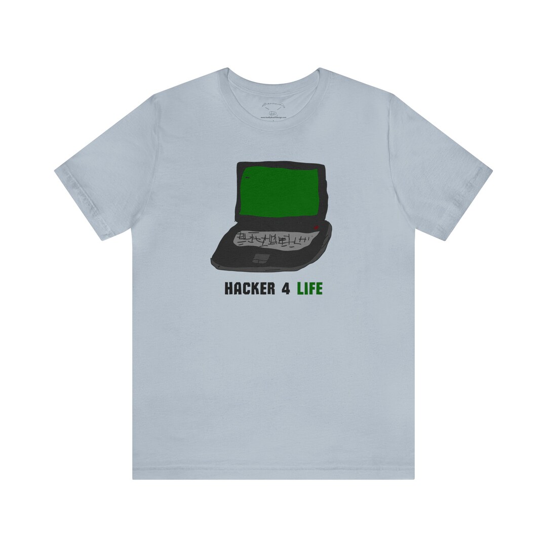 Hacker 4 Life Shirt – Funny Programmer Tee – Coder Humor Shirt ...