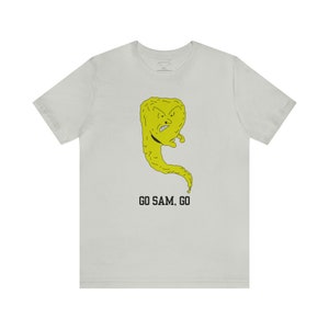 Sandies, Amarillo, High School, Go Sam Go, Blow Sand Blow, Funny T-Shirt, Funny Tee, Badly Drawn, Bad Drawing, Unisex Jersey Short Sleeve