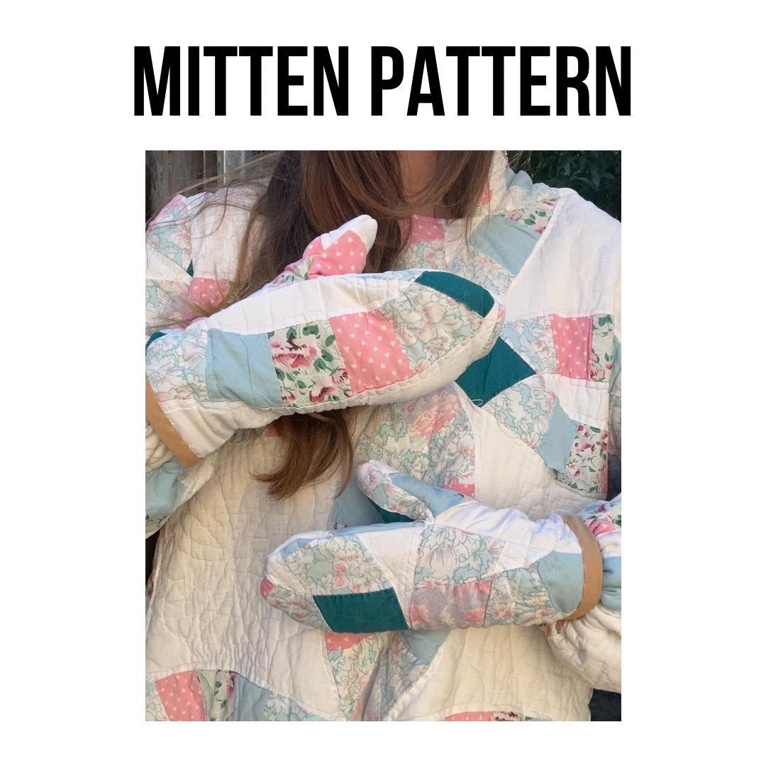 Quilted Mittens - Etsy Canada