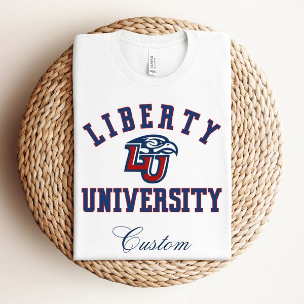 Custom Liberty University Sweatshirt, Liberty University Crewneck, Liberty Crewneck, Liberty Sweater, Liberty Shirt, Liberty Hoodie