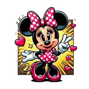 Minnie mouse cute image, minni mouse png clipart, Minnie birthday, instant download