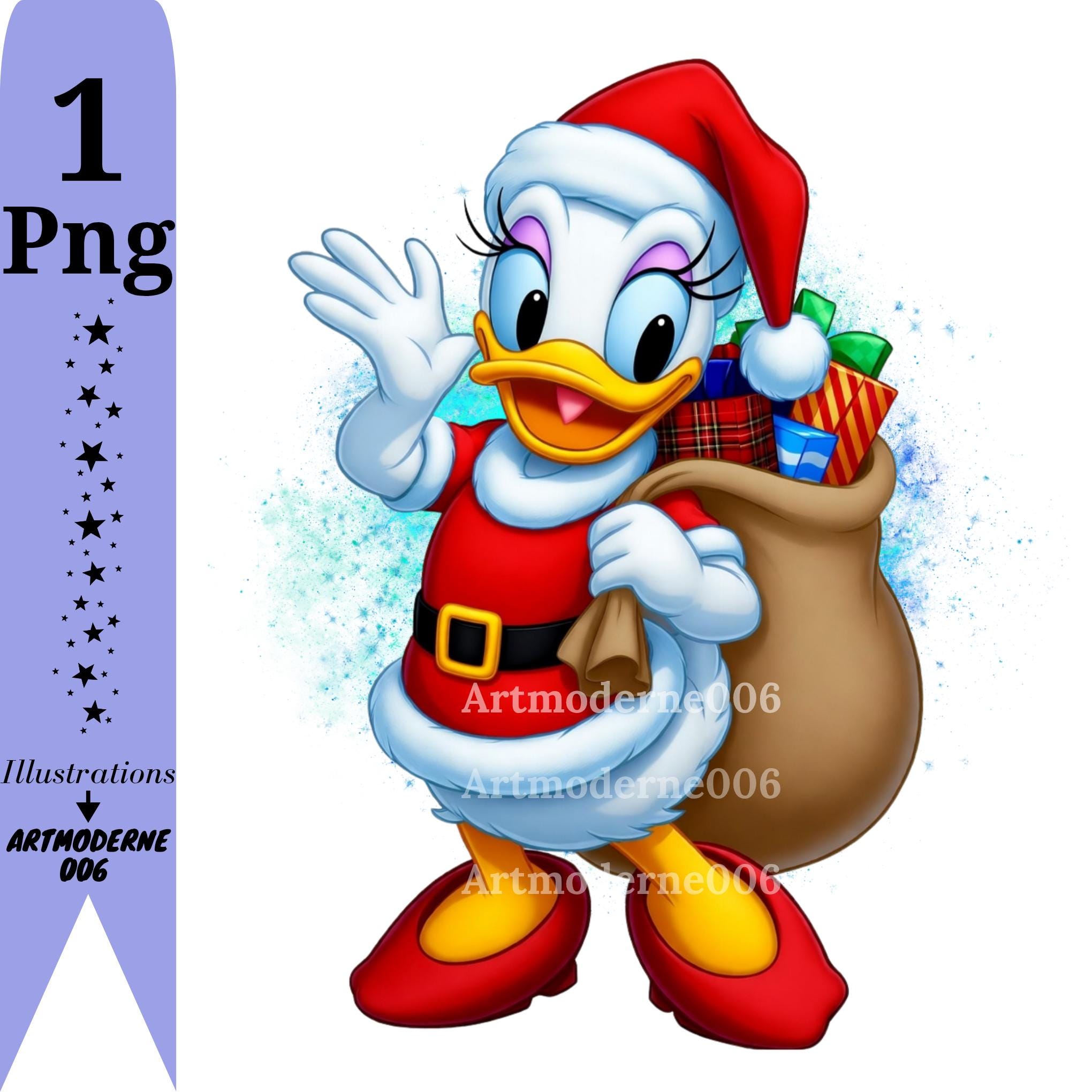 Daisy Duck Png Clipart, Daisy Duck Christmas Design, Daisy Duck Png ...