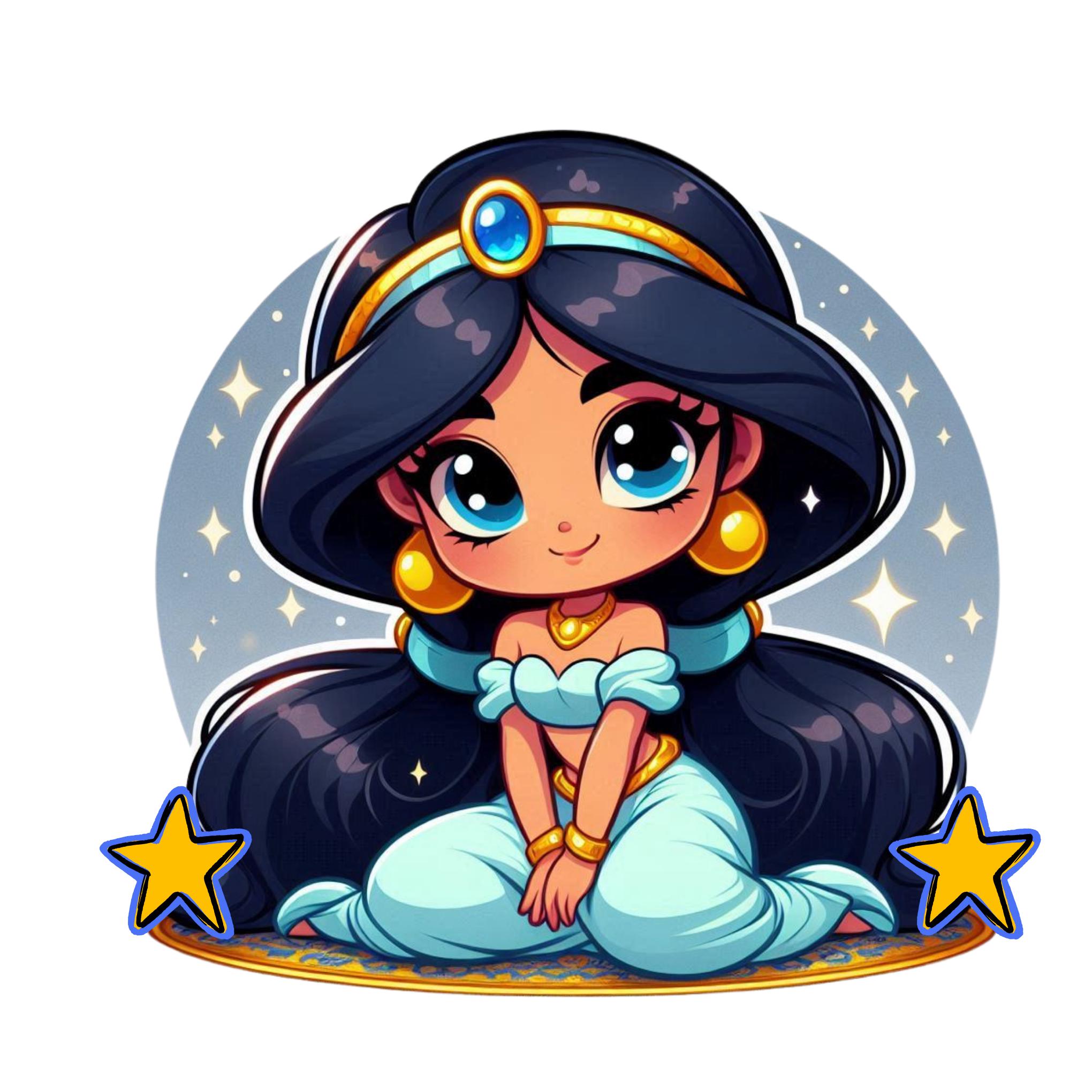 Princess jasmijn png clipart, afbeelding schattige jasmijn, baby jasmijn,  jasmijn van Aladdin, Aladdin Princess, instant download - Etsy België, image size:2040x2040