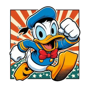 Donald Duck, png Clipart, Angry Donald Duck, Micky Maus Freunde, sofort Download