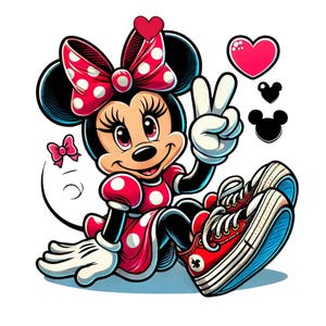 Minnie mouse cute image, minnie mouse png clipart, Minnie birthday, instant download