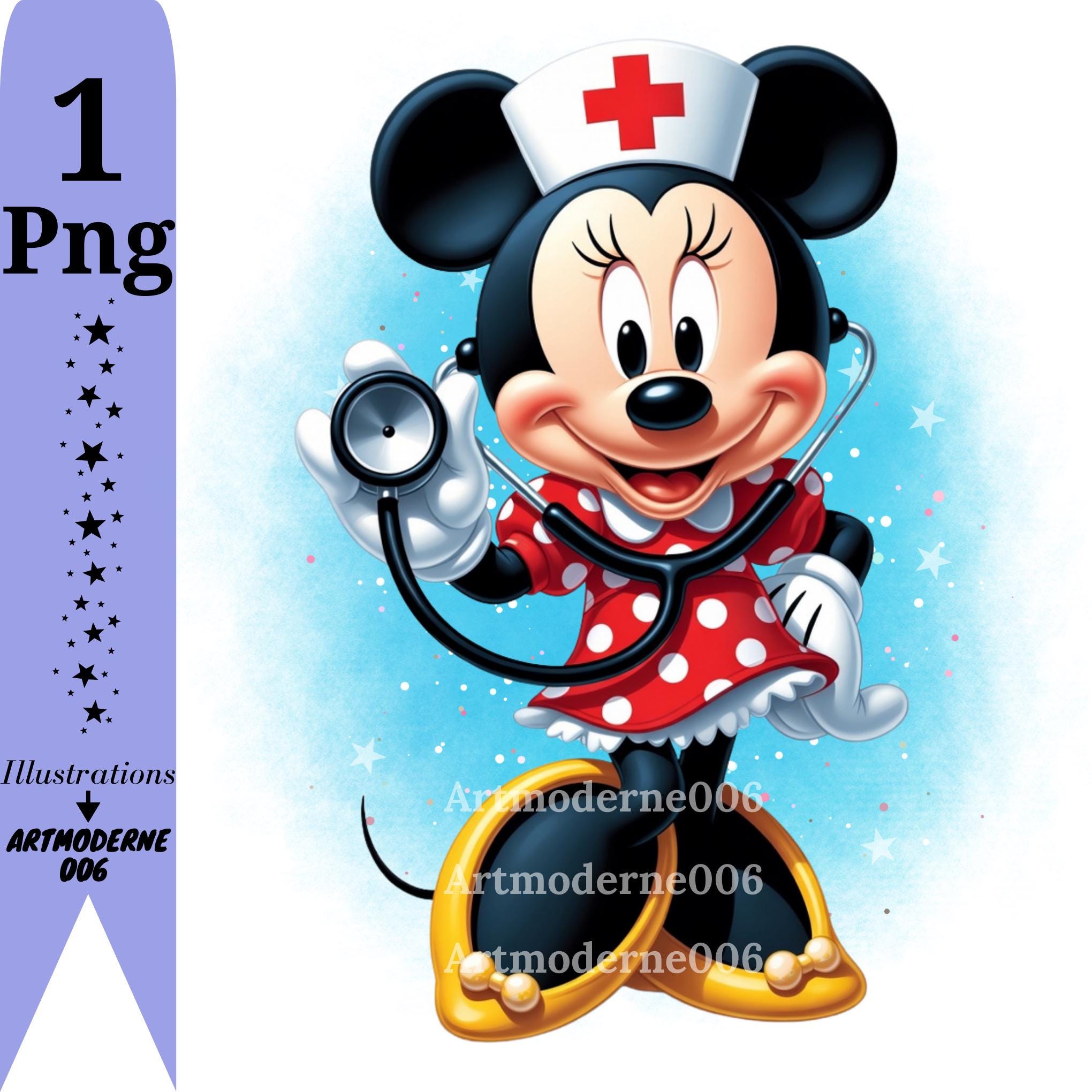 Minnie mouse nurse - Etsy 日本