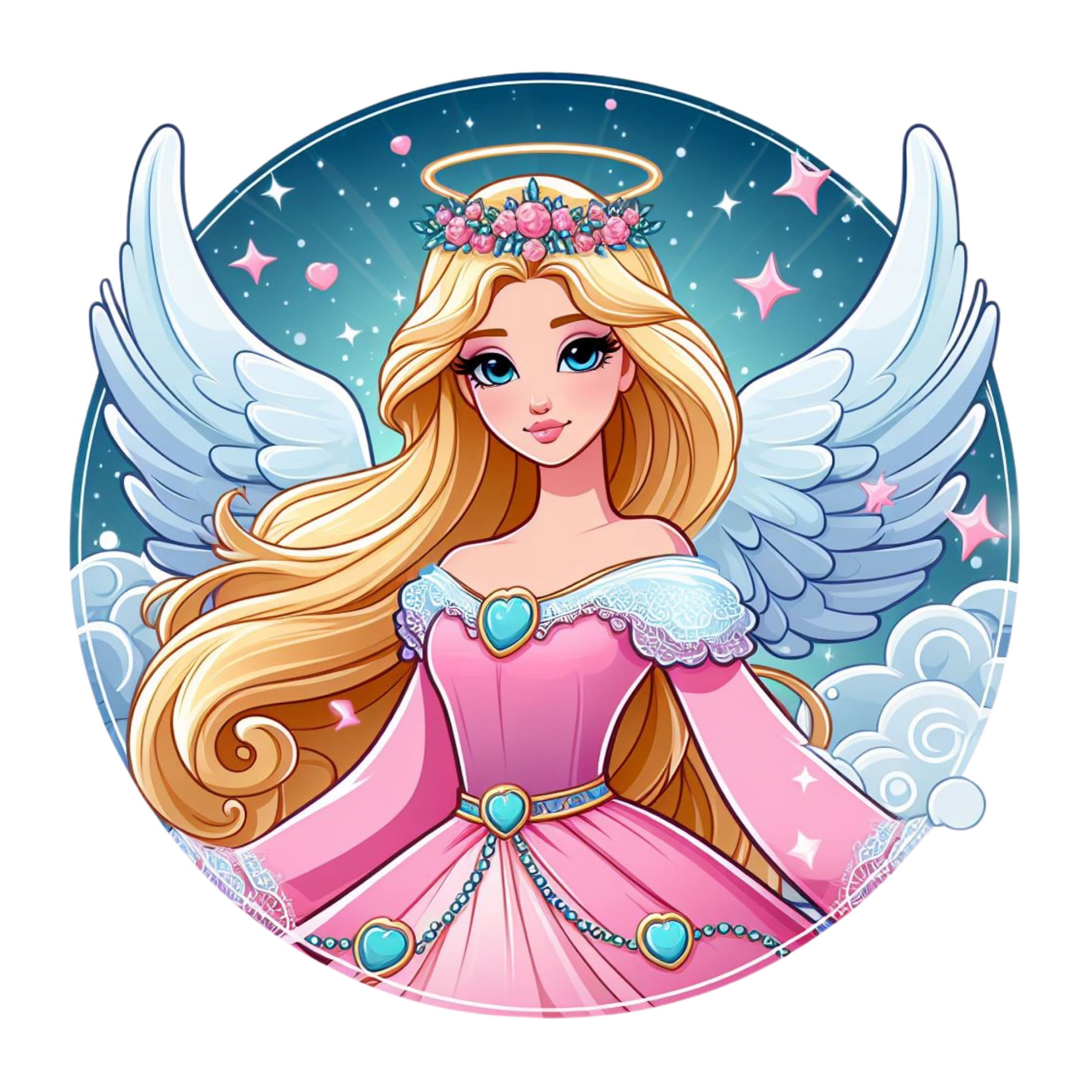 Princess Aurora Angel Design, Sleeping Beauty Png Clipart, Briar