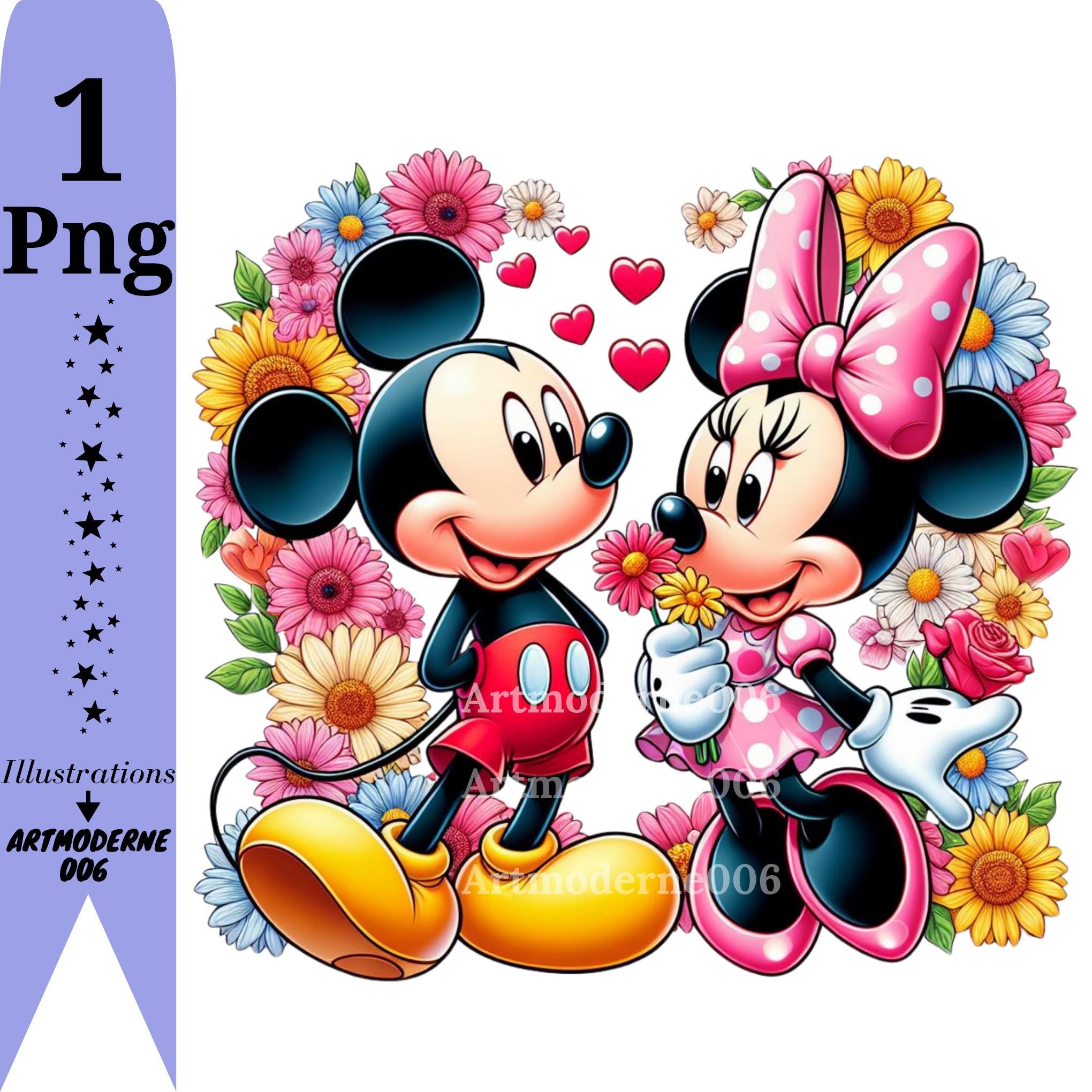 ミッキーとミニーマウスのPNGクリップアート、ミッキーマウスのPNG