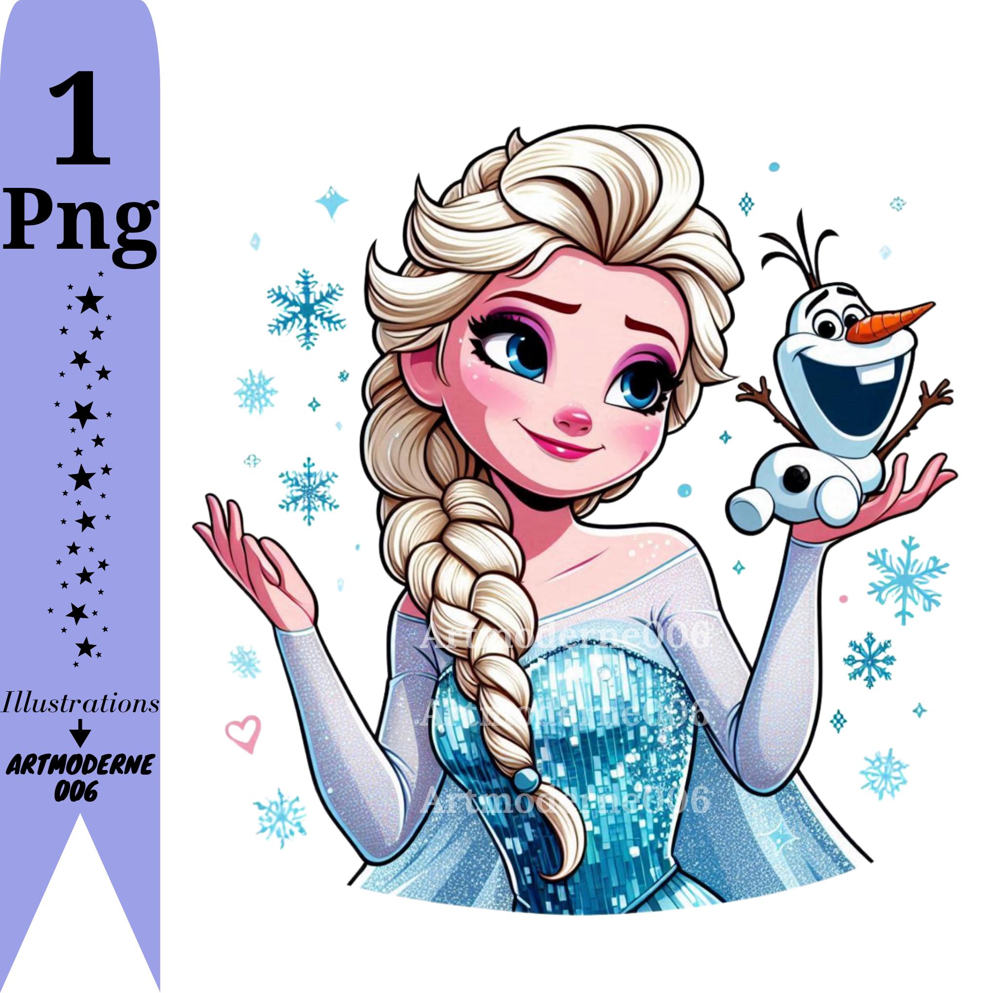 プリンセスエルサとオラフのPNGクリップアート、アナと雪の女王エルサ