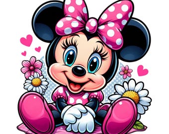 Süße Baby Minnie Maus png Clipart, Minnie Maus Babyparty, Baby Minnie png, sofort Download