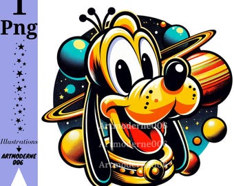 Pluto png clipart, Mickey mouse pluto png, pluto design, Mickey mouse friends, instant download