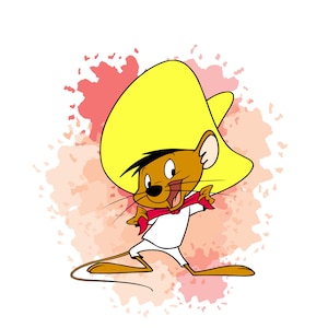 Download Speedy Gonzales Sketch Art Wallpaper