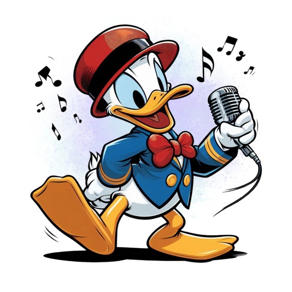 ドナルドダック Donald Duck メイキング☆スタンプアート