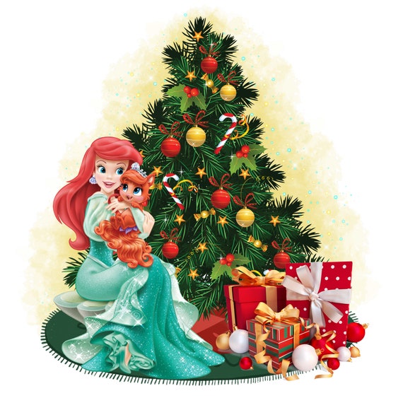 The Little Mermaid Ariel Christmas Design,princess Ariel Png