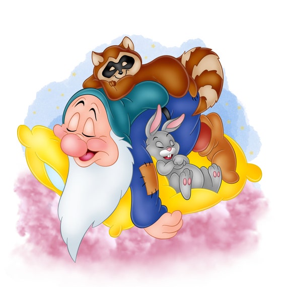 【 White and the Seven Dwarfs】イラスト Dwarf Watercolor Background, Snow White and Seven Dwarfs Png