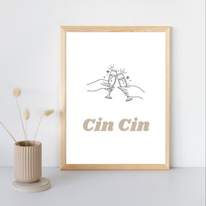 Italian Wall Art Digital Print Cin Can