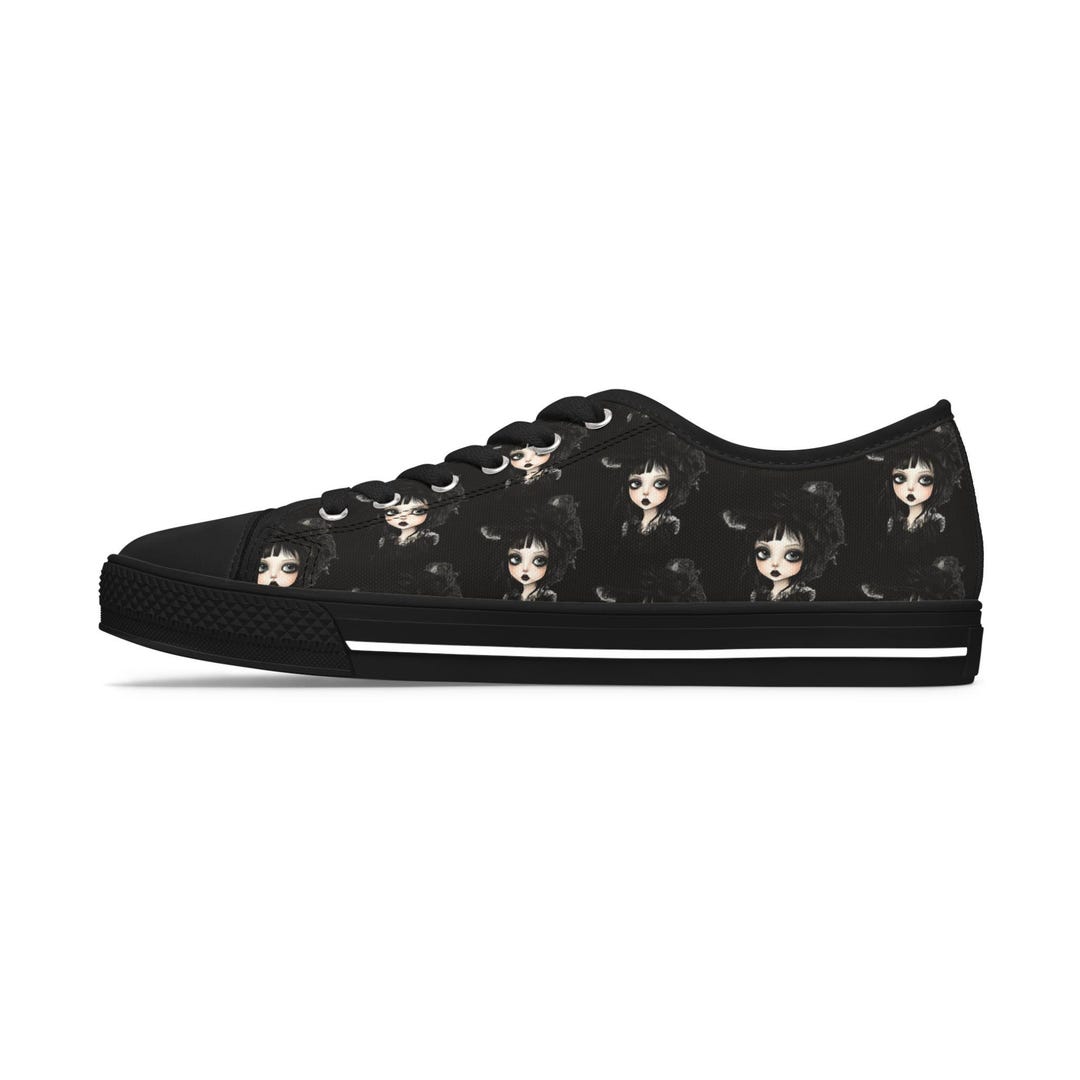Capricorn Astrology Witch Gothic Women's Sneakers