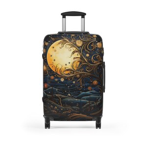 Kofferbagage met hemels ontwerp