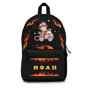 Tiny Hero brandweerrugzak - luiertas, schooltas, kindercadeau, kleuterschoolrugzak, thematas brandweerman, verjaardag, douchecadeau