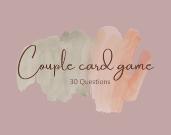 Couple card game