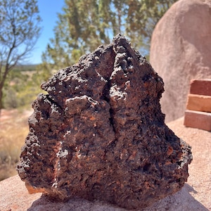 Volcanic Rock Scoria Lava Rock Terrarium Rock XL 20.6lbs With Lichen