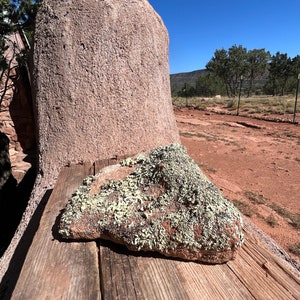Southwest Lichen Sandstone Rock