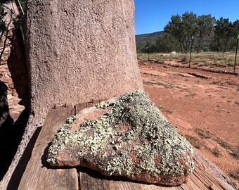 Southwest Lichen Sandstone Rock