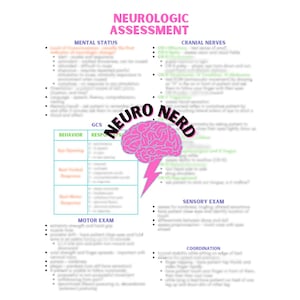Neurologic Nursing Assessment
