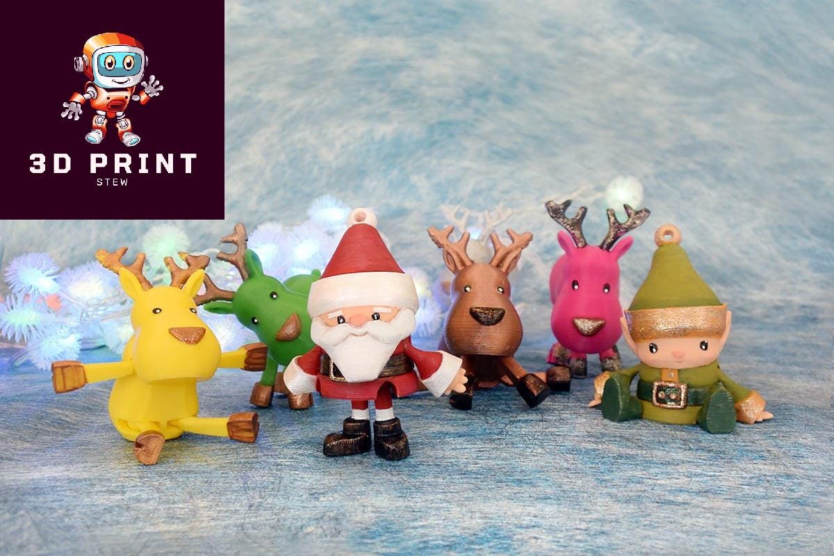 Christmas STL Bundle – 3D Printable Ornaments &amp; Decorations 25% off ...