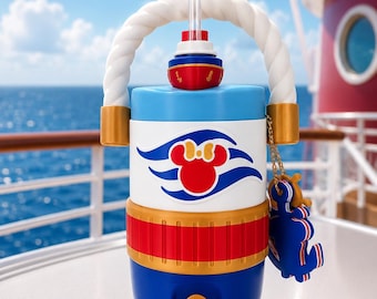 Enfriador de latas oculto para cruceros / Soporte personalizado para latas de 355 ml con llavero abridor de anzuelos personalizado / Soporte para bebidas náutico impreso en 3D