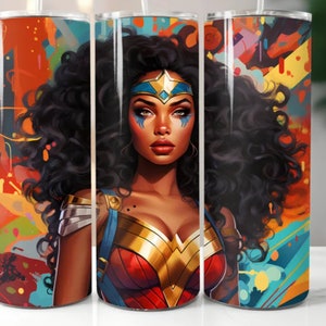 Laser Engraved Authentic Yeti Rambler - WONDER WOMAN