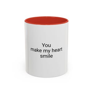 Accent Coffee Mug, 11oz gift for someone special wife, husband, boyfriend, girlfriend, daughter, son...