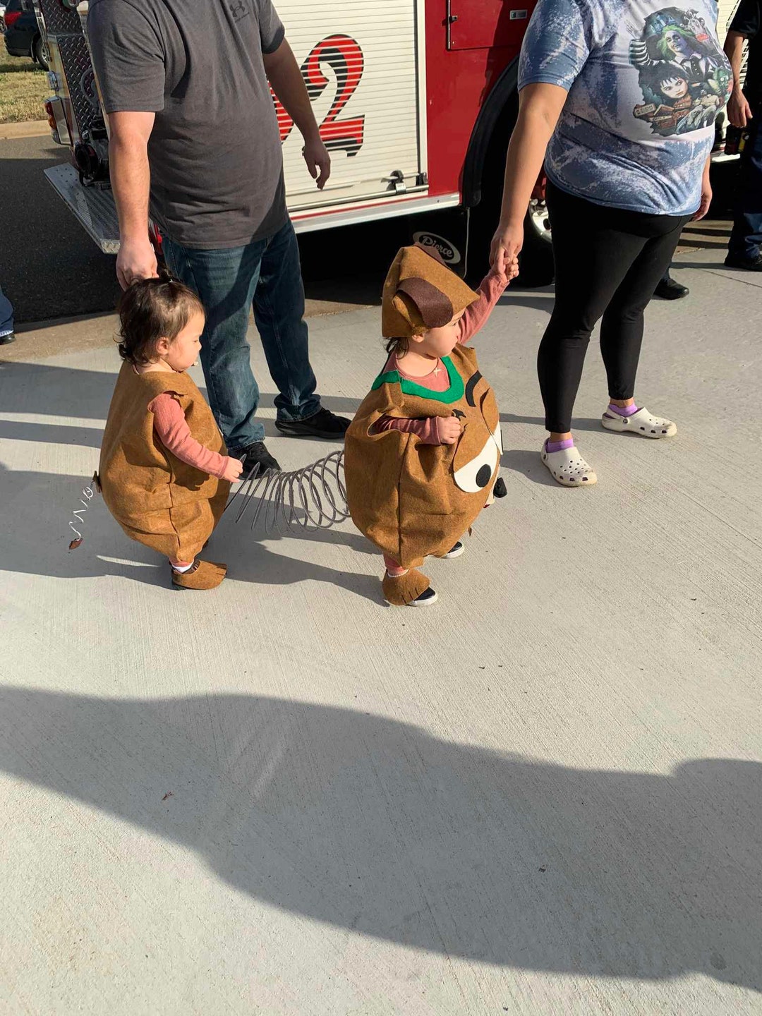 Viral DIY Slinky Dog Costume for Halloween You Can Recreate This