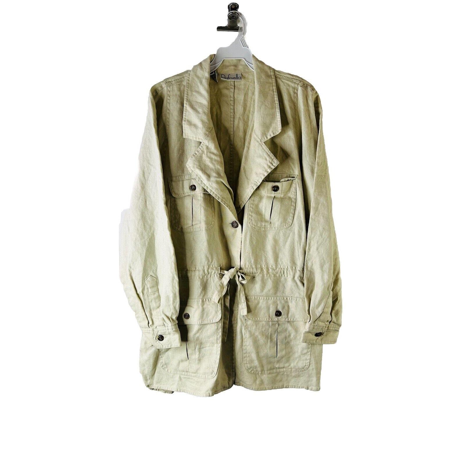 1990s Linen Jacket - Etsy