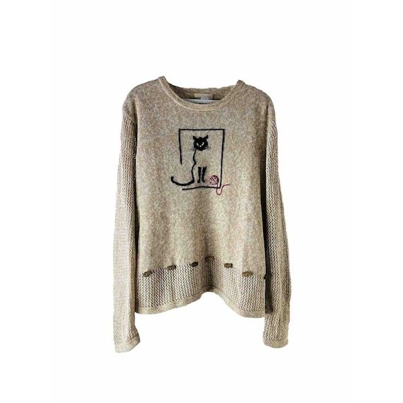 Crazy cat lady sweater clearance