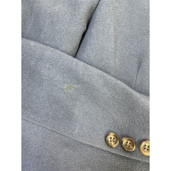 90s L.L. Bean Womens 10 Wool Cashmere Button Blaz… - image 5