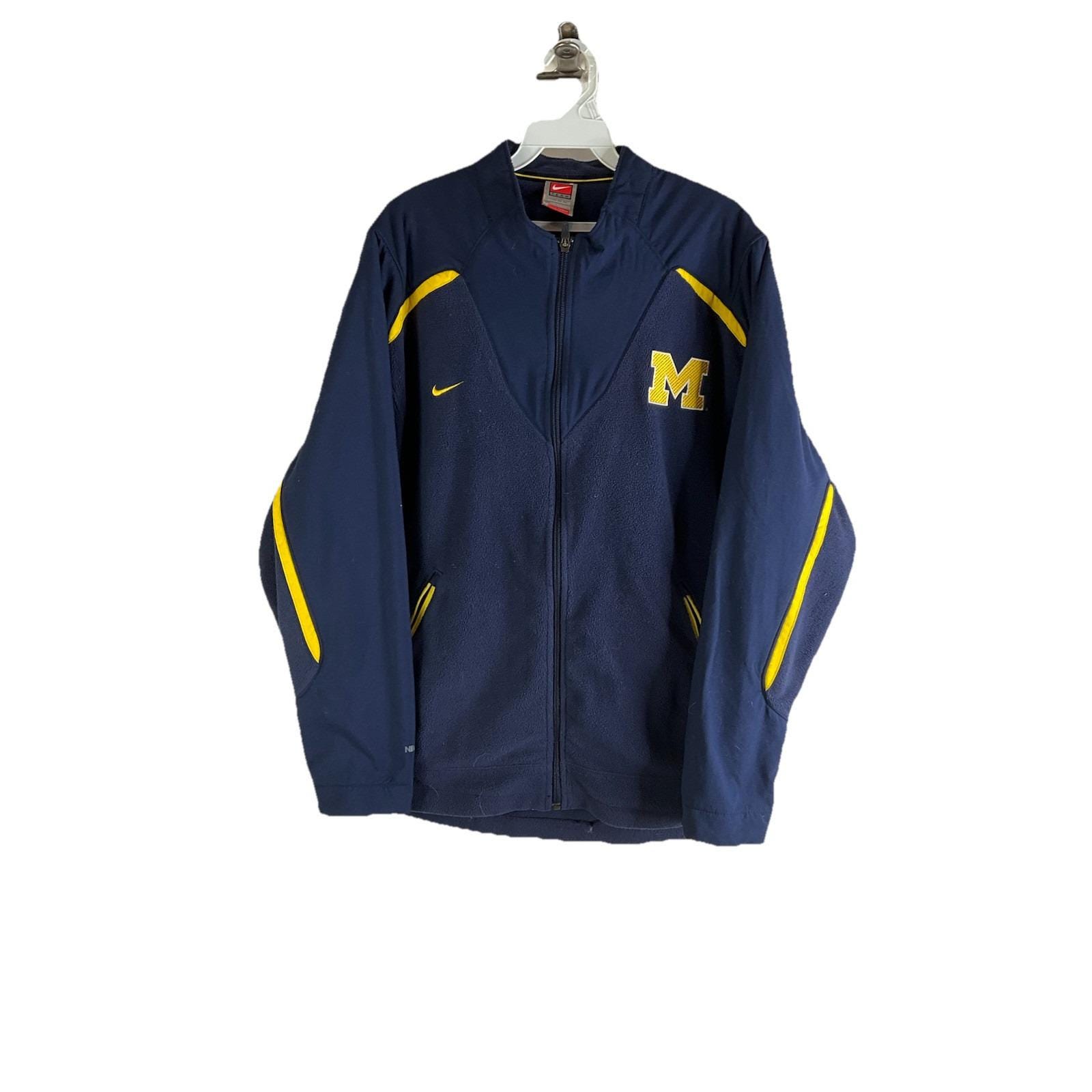 90s Nike Team Issued Mens Small University of Michigan Fleece