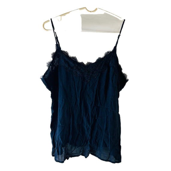 abercrombie lace peplum cami