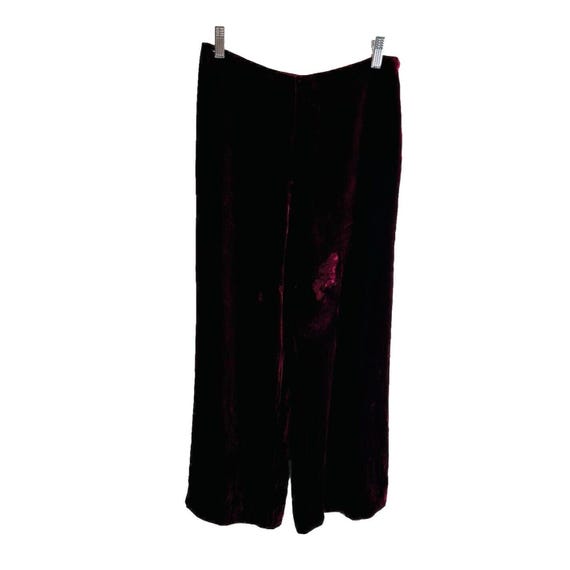 Vintage wide-leg velvet pants/ - Gem