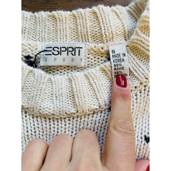 Y2K Womens Small Sailor Anchor Stitched Cropped S… - image 6