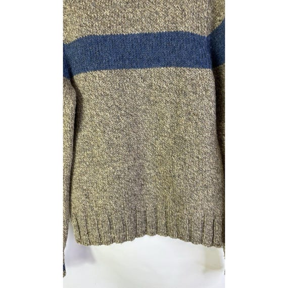 90s Abercrombie & Fitch Wool Sweater Mens Large Fitted Color Block Grunge, Abercrombie Mens Sweater, Mens Knit Sweater, Wool Sweater View 6