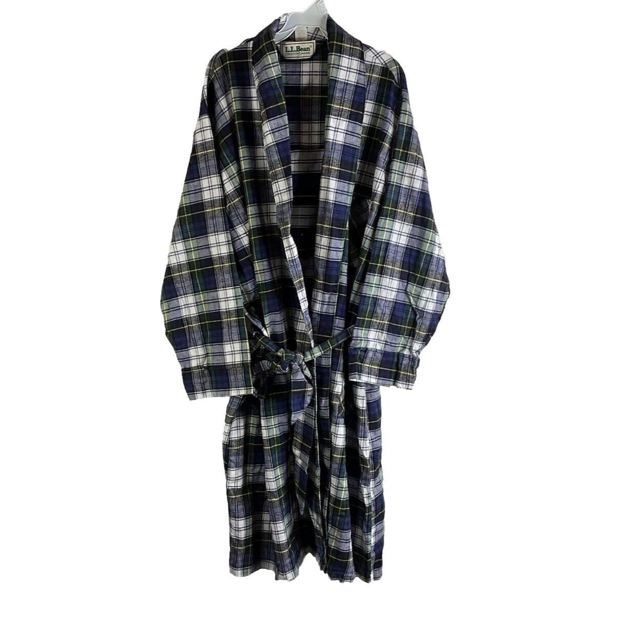 Ll Bean Flannel Robe