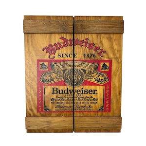 Budweiser Wood Crate - Etsy