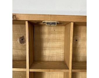 80s Wood Woode Budweiser Casette Tape Box Display Holder Man Cave