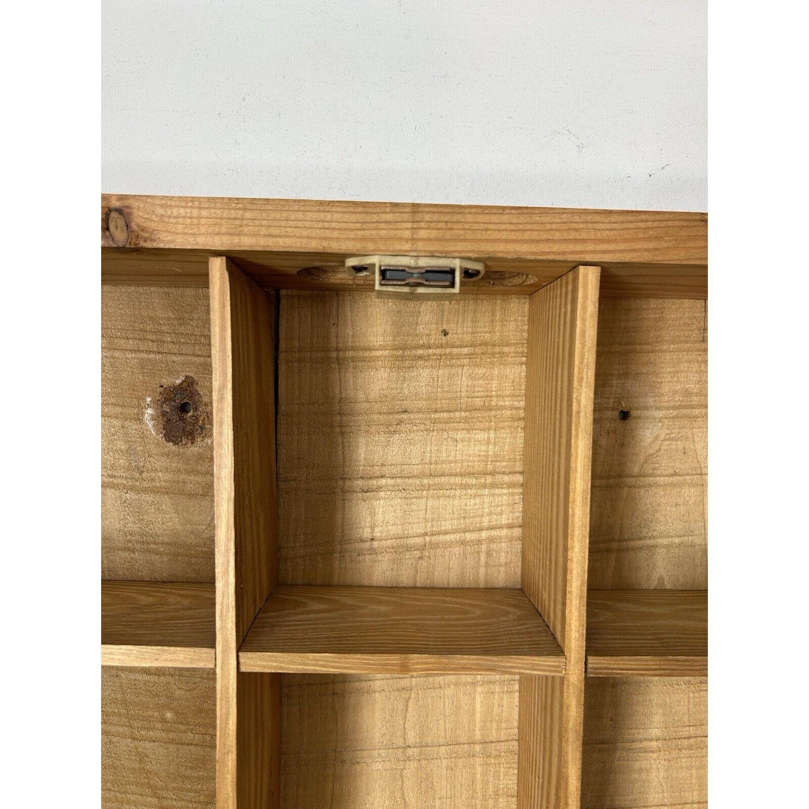 80s Wood Woode Budweiser Casette Tape Box Display Holder Man Cave