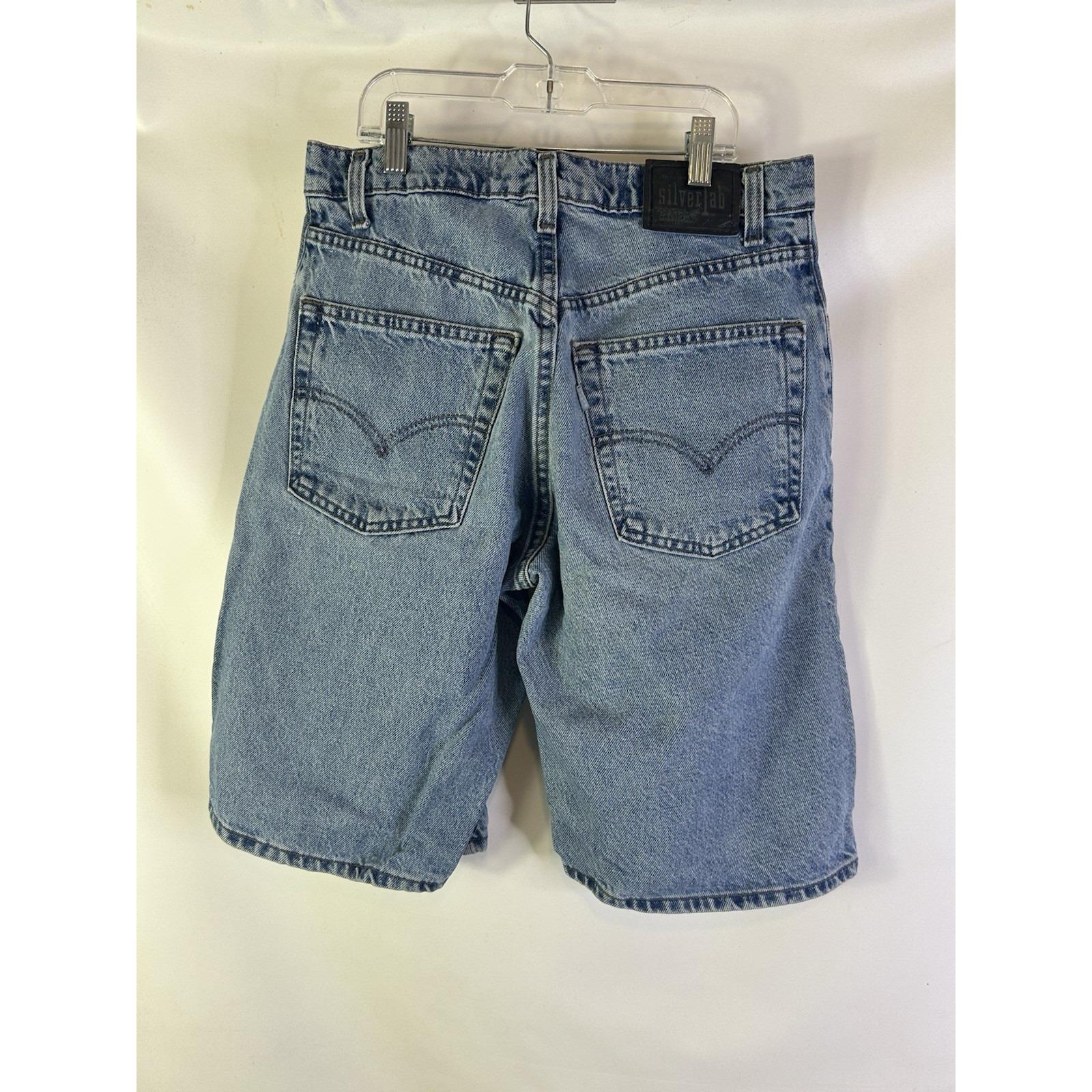 90s Levis Silver Tab Loose Baggy Jean Shorts Jorts Mens 30