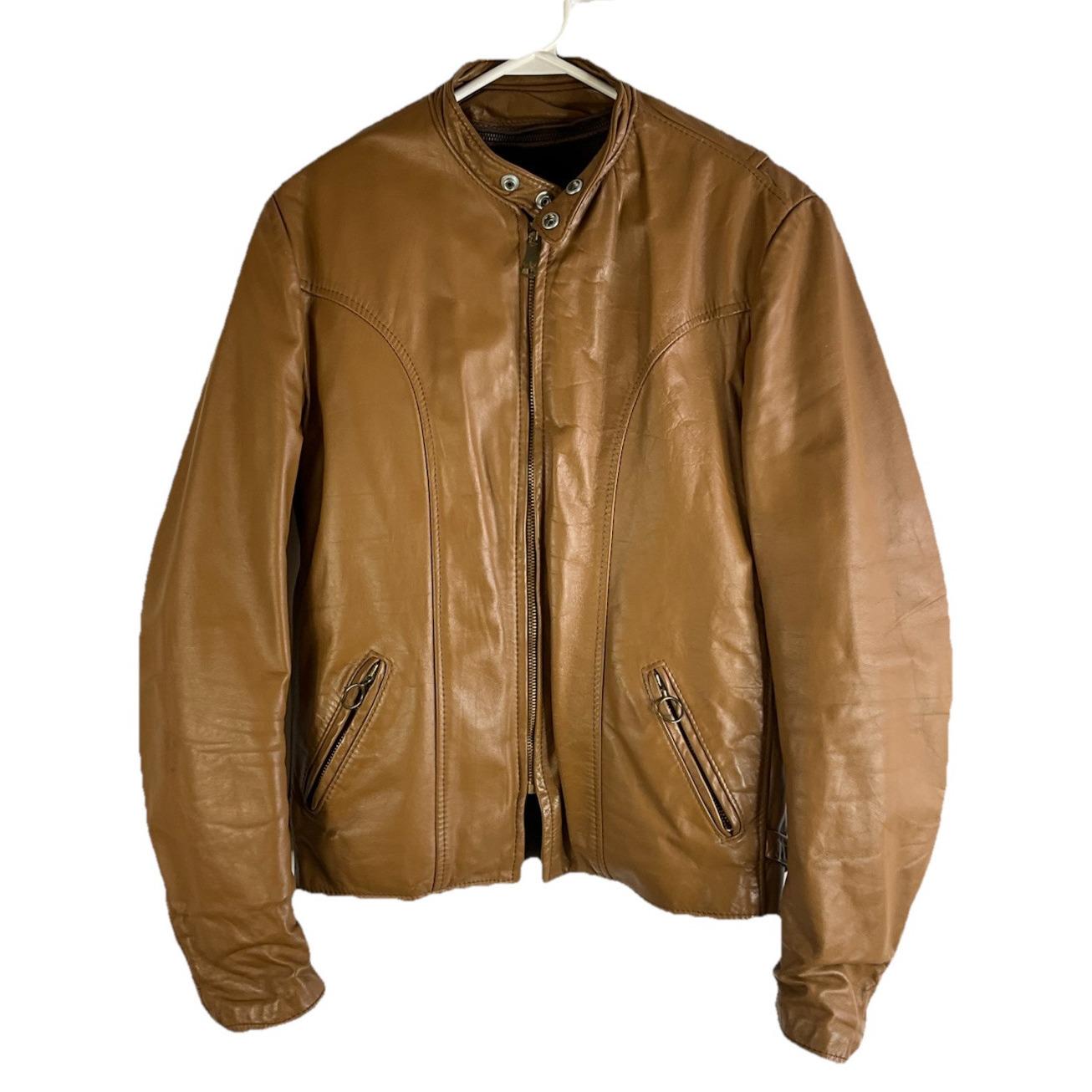 Vintage Brooks Leather Jacket - Etsy