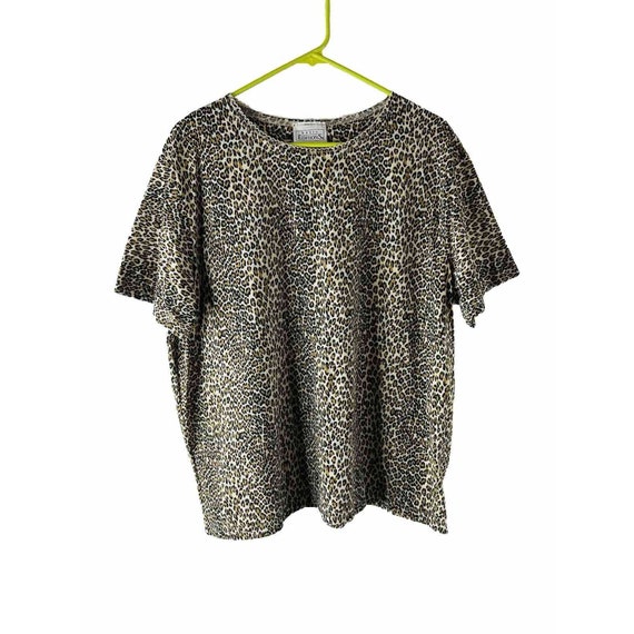 Vintage leopard shirt 80s - Gem Vintage leopard shirt 80s - Gem