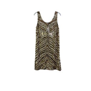 cache gold sequin dress Miss Circle Women Layla Gold Sequin Corset Dress